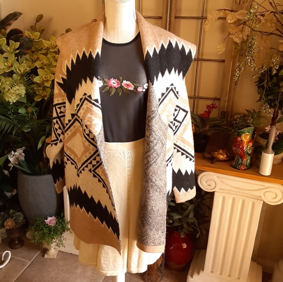 VIOLA Wool Blend Mini Skirt Size Small - Picture 4 of 8